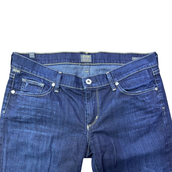 Citizens Of Humanity Dark Blue Boot Cut Jeans - Picture 3 of 16